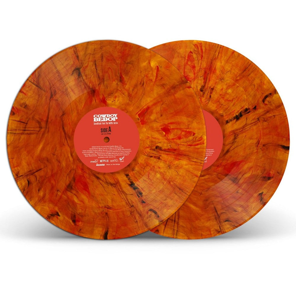 Seatbelts – Cowboy Bebop: Soundtrack From The Netflix Series 2LP (Red & Orange Vinyl, Gatefold)