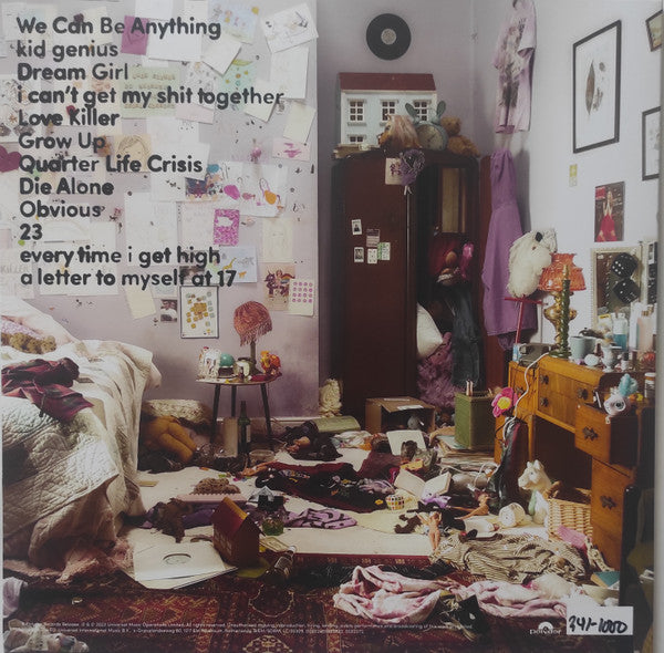 Baby Queen - Quarter Life Crisis (#600/1000, Purple With Pink Splatter Vinyl, Used Vinyl)