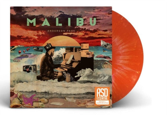 Anderson Paak - Malibu 2LP (RSD Essential, Limited Edition Orange w/ White Splatter)