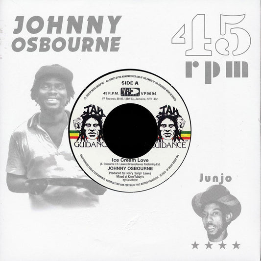 Johnny Osbourne - Ice Cream Love 7''