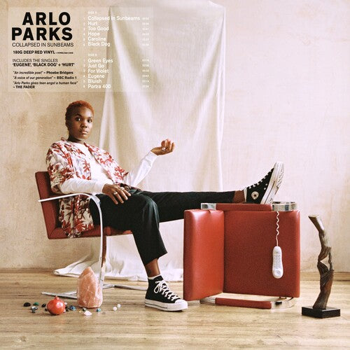Arlo Parks - Collapsed In Sunbeams LP (Deep Red Vinyl, Poster)