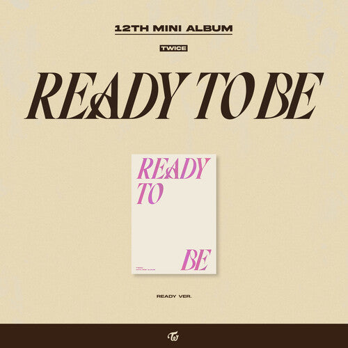 TWICE - READY TO BE (READY version) CD (Photo Book, Photo / Photo Card, Poster, Large Item)