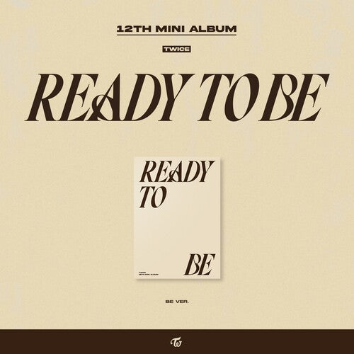 TWICE - READY TO BE (BE version) CD (Photo Book, Photo / Photo Card, Poster, Large Item)