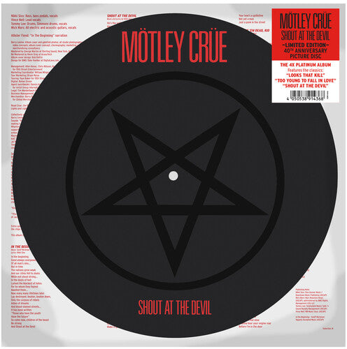 Motley Crue - Shout At The Devil LP