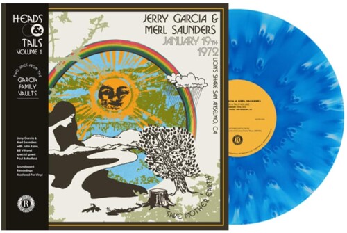 Jerry Garcia & Merl Saunders - Heads & Tails Vol. 1 LP (Blue Colored Vinyl)