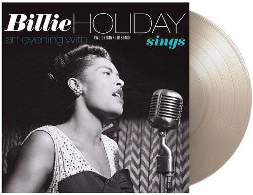 Billie Holiday - Sings + An Evening With Billie Holiday LP - (Crystal Clear & SilverLimited, 180g Audiophile, Holland)