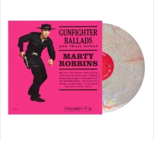 Marty Robbins - Sings Gunfighter Ballads And Trail Songs LP (Red & Silver Colored Vinyl)