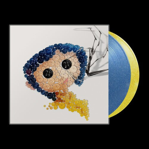 Bruno Coulais - Coraline 2LP (Original Soundtrack) (Indie Exclusive, Yellow & Blue Colored Vinyl)