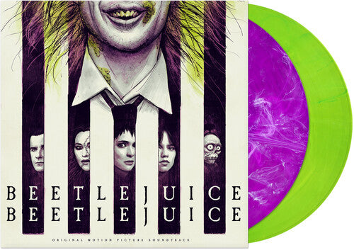 Tim Burton - Beetlejuice Beetlejuice 2LP (Original Soundtrack) (Purple & Green Smoke Colored Vinyl)