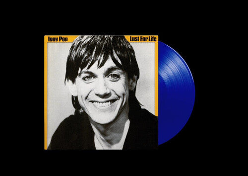 Iggy Pop - Lust For Life LP (Limited Edition, Blue Colored Vinyl, United Kingdom)