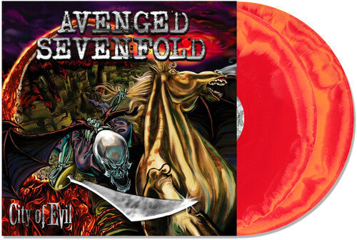 Avenged Sevenfold - City of Evil 2LP (Red & Orange Colored Vinyl, Limited Edition) (Preorder: Ships August 15, 2025)