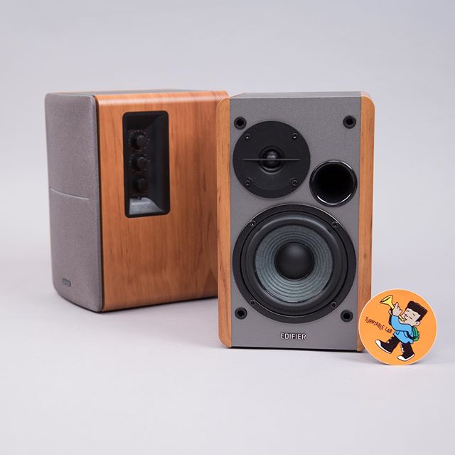 Edifier: R1280DB Powered Speakers w/ Bluetooth - Wood Brown