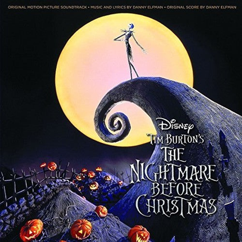 Danny Elfman – Tim Burton's The Nightmare Before Christmas (Original Soundtrack) 2LP (Gatefold, Bone White & Aqua Colored Vinyl)