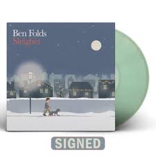 Ben Folds - Sleigher LP (Indie Exclusive, Green Colored Vinyl, Sticker, Autographed / Star Signed)