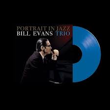 Bill Evans - Portrait In Jazz LP (Limited Edition, 180 Gram Vinyl, Blue Colored Vinyl, Bonus Track)