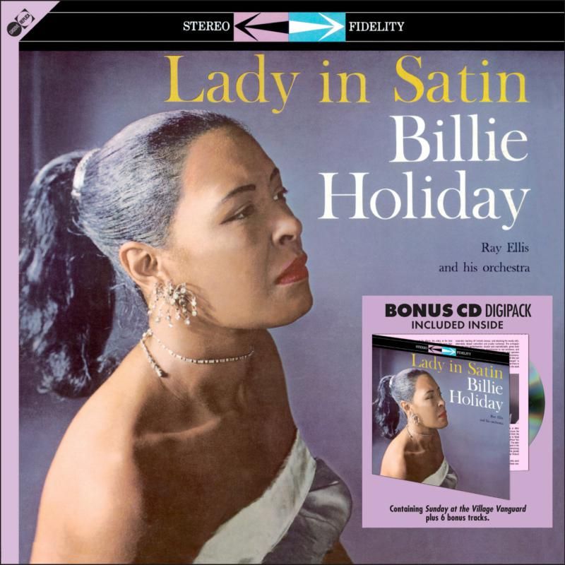 Billie Holiday – Lady In Satin LP (180g, Bonus CD Digipack, Spain Pressing)