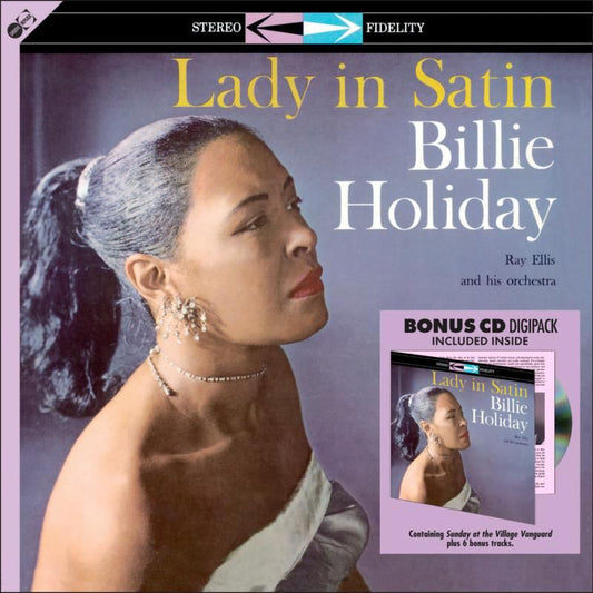 Billie Holiday – Lady In Satin LP (180g, Bonus CD Digipack, Spain Pressing)
