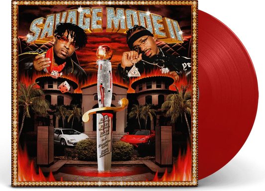 21 Savage & Metro Boomin - Savage Mode II LP (Red Vinyl)