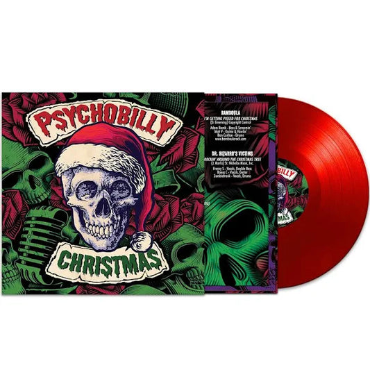 V/A – Psychobilly Christmas LP (Red Vinyl)