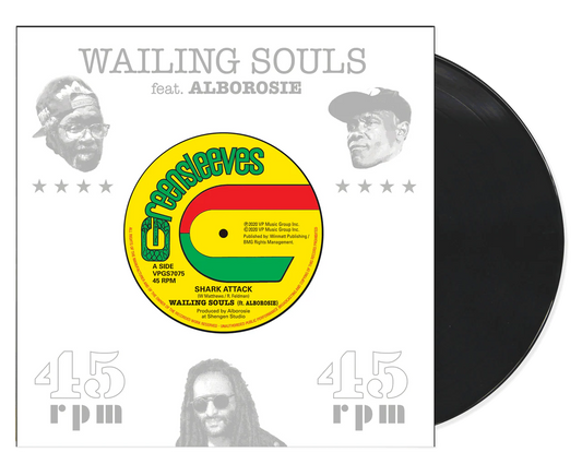Wailing Souls - Shark Attack b/w Shark Attak Dub 7"