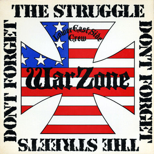 Warzone – Don't Forget The Struggle Don't Forget The Streets LP (Red Vinyl)