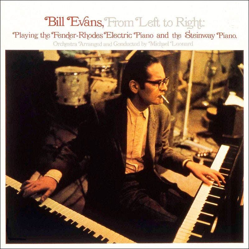Bill Evans - From Left To Right LP (Limited White Vinyl)