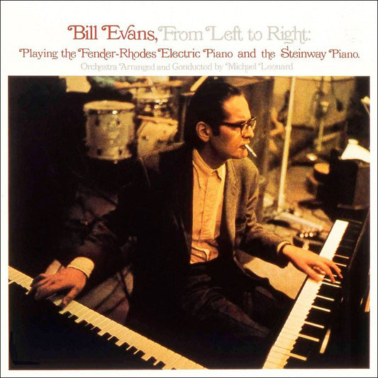 Bill Evans - From Left To Right LP (Limited White Vinyl)